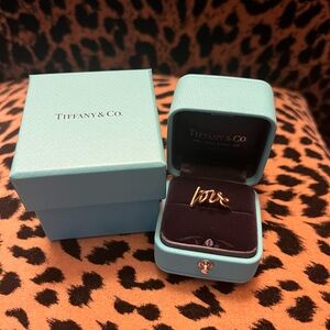Tiffany & Co. Paloma Picasso’s Graffiti Small Love Ring